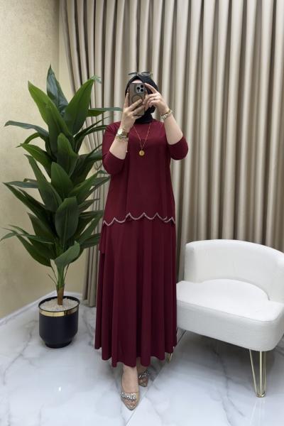 Ayla takım Bordo