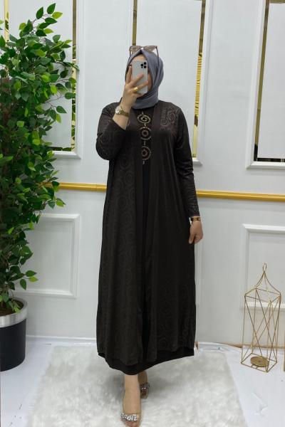 Azra takım  Kahverengi