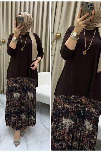 Batik takım  Kahverengi