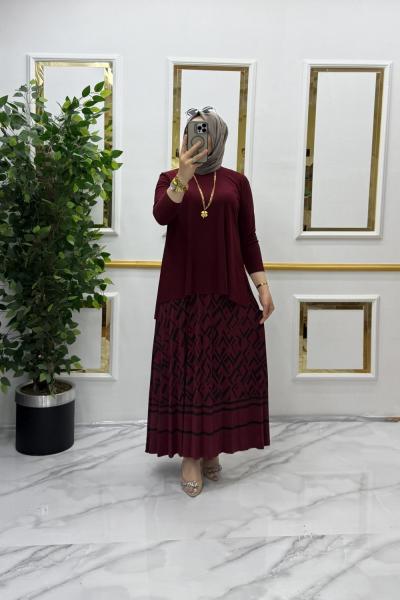 Güneş takım Bordo