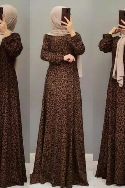 Mevlana leopar Kahverengi