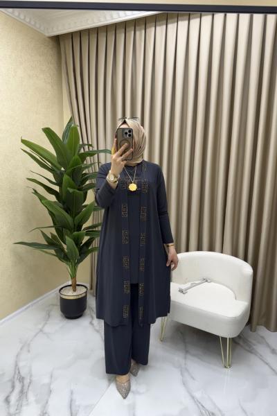 Mihrazen takım Antrasit