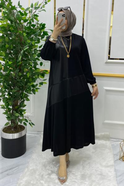 Nurcan elbise  Siyah