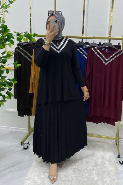 Nurşah takım  Siyah