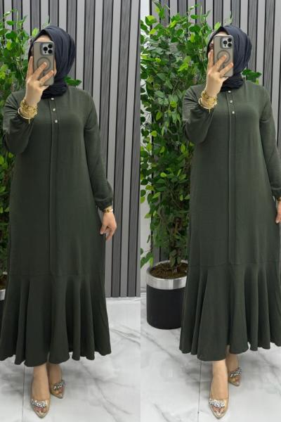 Perry ayrobin elbise Haki