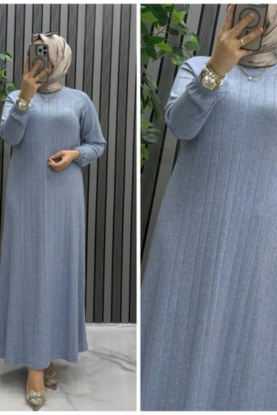 Şeyda elbise Bebe Mavisi