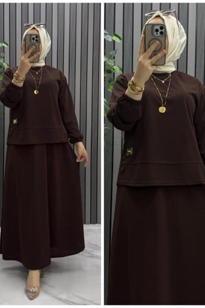 Sezgi takım Kahverengi