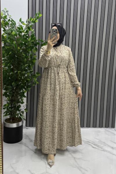 Şilan elbise  Bej