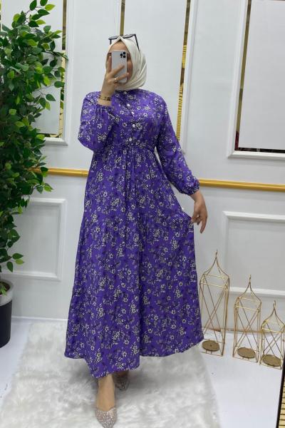 Umay elbise  Lila