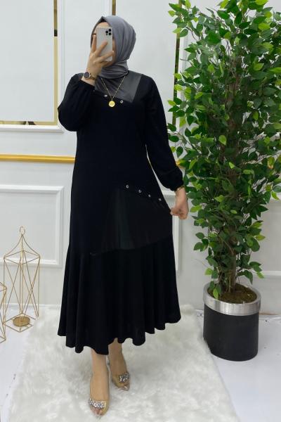 Zerin elbise  Siyah