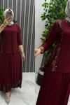 Juleda takım  Bordo