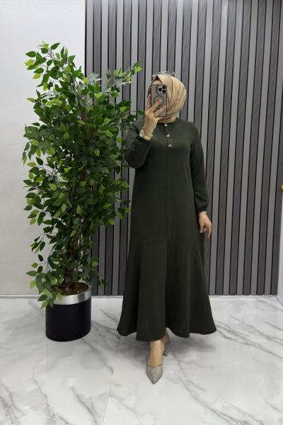 Ayça elbise Haki