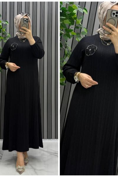 Şeyda elbise Siyah