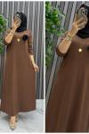 Alis elbise  Taba