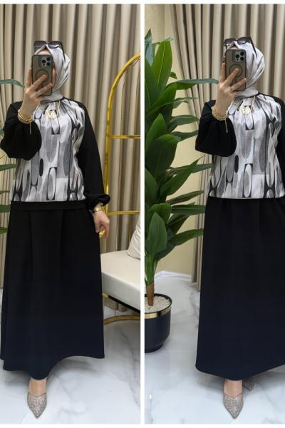 Ayşin takım Siyah