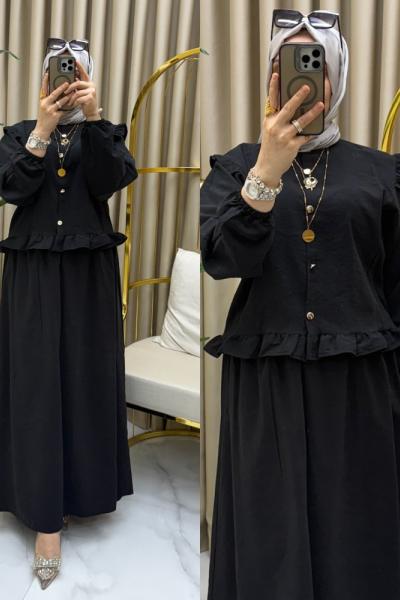 Asmin takım Siyah