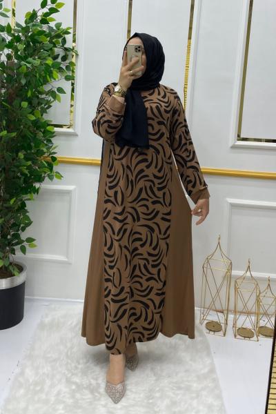 Seher elbise  Taba