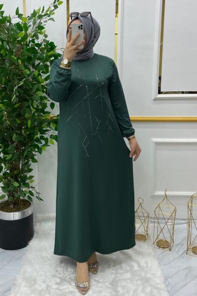 Buket elbise Yeşil