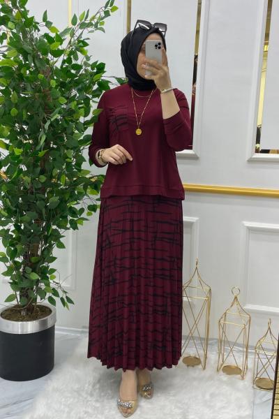 Nora takım Bordo