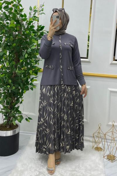 Henna takım  Gri