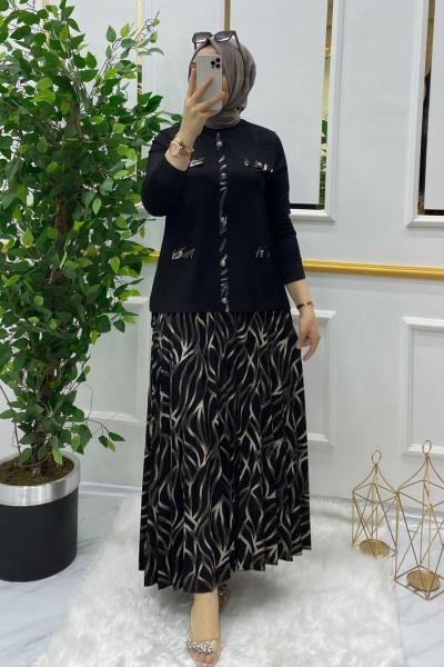 Henna takım  Siyah