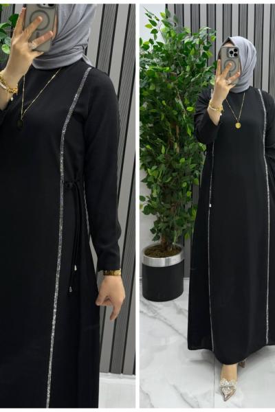 Nihan elbise Siyah
